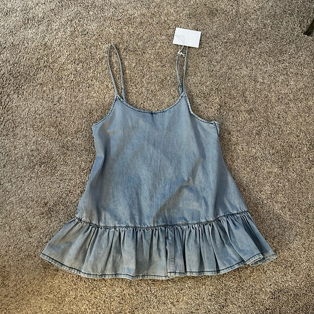 Oversized Denim Dress